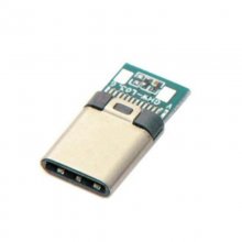 USB-C Type C USB 3.1 Connector Board 24 Pins Male Socket Type-C Adapter Board to Solder Wire Cable PCB