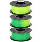 Temperature change/ Thermal Filament 1KG 3D Filament Green to yellow