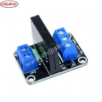 5V 1 Channel SSR Solid-State Relay Low Level Trigger With fuse Stable 240V 2A