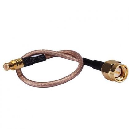 SMA-J Male inside to MCX-J Male inside 15CM RG316 Cable