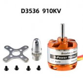 D3536 910KV Brushless Motor