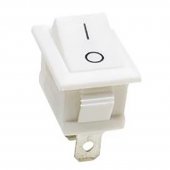 Black KCD11 Round Switch/Round boat Switch/A2 2pins I/O Larger one 21*15mm