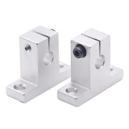 SK20 linear ball bearing rail shaft Side Blocks support XYZ Table CNC 3D printer Part