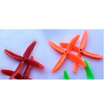 5040*4 Propeller 2pcs CW + 2pcs CCW Green and Orange