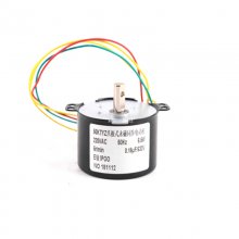50KTYZ Synchronous Low Speed Motor AC 110V 1/1.2RPM Small Electric Motor