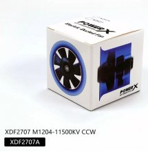 27MM CCW brushless culvert 11500KV 7 bladed paddle