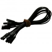 CAB_F-F 10pcs/set 25cm Female/Female Dupont Cable Black For Breadboard
