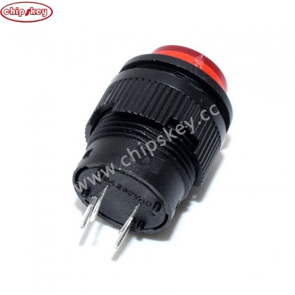 16MM 3A 250V Red Self lock Button Switch R16-503AD