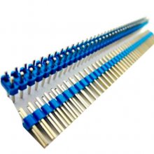 Blue 2*40 2.54 Gold-plated copper, male pin header,ROHS 100pcs/Bag