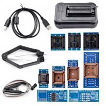 10pcs/Kit T48 Programmer V12.01 Support 28000+ ICs for SPI/Nor/NAND Flash/EMMC +10 Adapters Better Than TL866II Plus