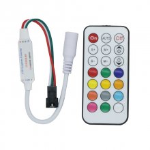 21 key remote For RGB LED Strips WS2812 WS2811 5-24V