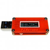 USB 3.0 Power Monitor (Red) YZXstudio Voltage Current Meter High Resolution OLED