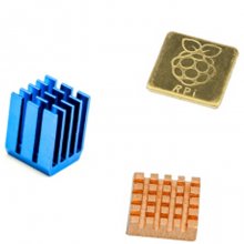 Raspberry-Pi Heat-Sink-1-Aluminum-2-Copper-with-Logo