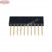 long FEMALE HEADER FEMALE 1 * 10P / 1 * 10P 2.54mm