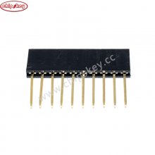 long FEMALE HEADER FEMALE 1 * 10P / 1 * 10P 2.54mm