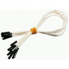 CAB_F-F 10pcs/set 10cm Female/Female Dupont Cable White For Breadboard