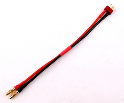 T Plug to 3.0mm Banana Plug 14AWG 15CM Length