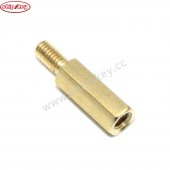 12MM+6 M3 Brass Threaded Stand-Off Hex Screw Pillars