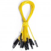 CAB_F-M 10pcs/set 25cm Female/Male Dupont Cable Yellow For Breadboard