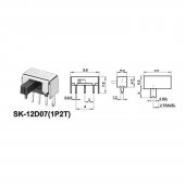 SK-12D07 G4 Slide Switch