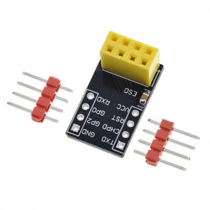 Narrow body / ESP-01 Esp8266 ESP-01S model ESP8266 serial PCB layout adapter for serial Wifi transceiver network module