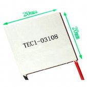20*20 TEC1-03108 3V8A 17.5W semiconductor refrigeration