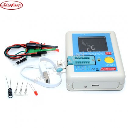 Full color screen graphic transistor tester LCR-T7