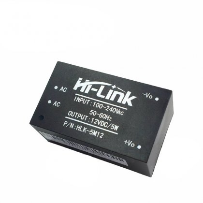 HLK-5M12 AC 100-240V to DC 12V 5W AC-DC Low Ripple Switching Power Supply Module Power Step Down Buck Regulator