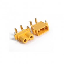 XT30PW ESC Motor PCB board plug Banana Golden XT30 Upgrade Right Angle Plug Connector for RC mode