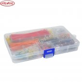 BBJ-840 840 Pieces Jumper Wire Kit 14 Lengths Assorted Preformed Breadboard Jumper Wire