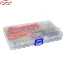 BBJ-840 840 Pieces Jumper Wire Kit 14 Lengths Assorted Preformed Breadboard Jumper Wire