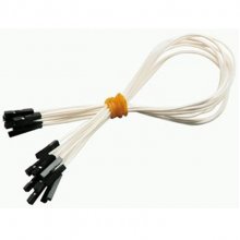 CAB_F-F 10pcs/set 25cm Female/Female Dupont Cable White For Breadboard