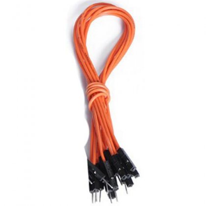 CAB_F-M 10pcs/set 10cm Female/Male Dupont Cable Orange For Breadboard