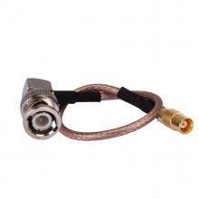 BNC-JW Male inside to MCX-K Male inside 15CM RG316 Cable