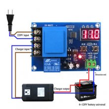 XH-M602 Digital Control Battery Charging Control Module AC 220V Lithium Storage Battery Charger Control Switch