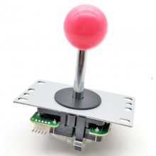 Pink 5Pin 8way Long Stick Joystick with Multi Color Ball for Arcade Game Machine Pandora box console