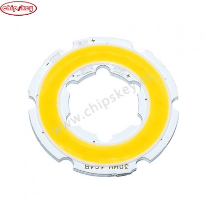 30mm Warm White /Angel Eyes LED COB Light Source Annual Shape 12V DC COB Ring LED Light Source for DIY Bulb