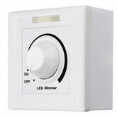 LED Control Dimmer 0 -10V 1-10V LED Light Dimmer Switch AC110V 220V Brightness Easy Adjustable Recessed Installation