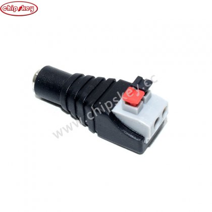 Spring Terminal Connector T0 DC Power 5.5*2.1 Adapter Female