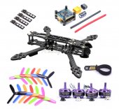 Mark4 5inch 225mm Carbon Fiber Frame F4 V3S Flight Control 45A 4in1 ESC 2205 2300KV Motor For FPV RC Racing Drone