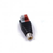 Spring Terminal Connector To the RCA Female connector