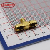 SMA-JKJ Splitter 2 SMA-J Male(Needle Inside) to 1 SMA-K Female（Hole inside)