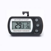 Black / -20C to 50C / -4F to 122F/ Electronic digital refrigerator thermometer