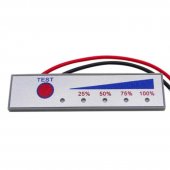 4S 14.8V 16.8V Lithium Battery Level Indicator Tester LCD Display 18650 Lipo Li-ion Battery Meter Module