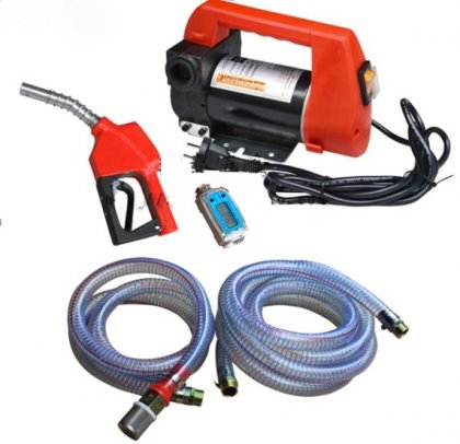 220V bomba surtidor para gasoil kit + Luiquid Sensor Monitor