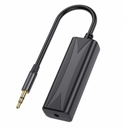 Speaker Line 3.5mm Aux Audio Noise Filter Ground Loop Noise Isolator Eliminate for Car Stereo Audio System Car Accessories