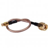 SMA-J Male inside to MCX-J Male inside 15CM RG316 Cable