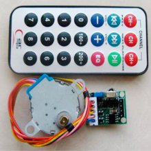 IR Remote Controller Stepper Motor With TB6560 Board