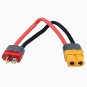 XT30 Female - XT60 Male Cable 10cm