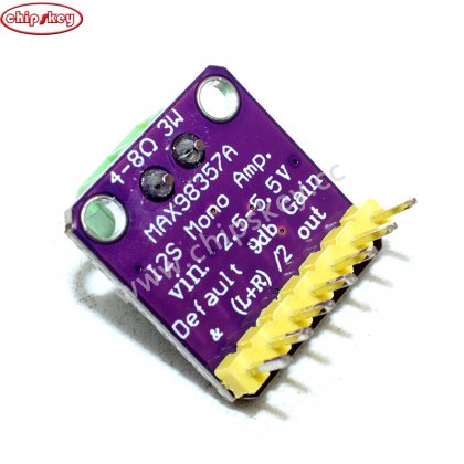 MAX98357 I2S Audio Amplifier Module Filterless Class D Amplifier Supports ESP32 Raspberry Pi